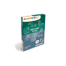Afbeelding in Gallery-weergave laden, Kidywolf Refill KIDYDRAW-MINI  - Dieren rond de wereld &amp; Oceanen en piraten

