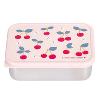 Afbeelding in Gallery-weergave laden, A Little Lovely Company - RVS lunch box - Cherries Kersen
