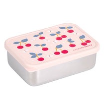 Afbeelding in Gallery-weergave laden, A Little Lovely Company - RVS lunch box - Cherries Kersen
