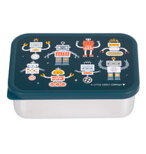 Afbeelding in Gallery-weergave laden, A Little Lovely Company - RVS lunch box - Robots
