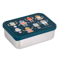 Afbeelding in Gallery-weergave laden, A Little Lovely Company - RVS lunch box - Robots
