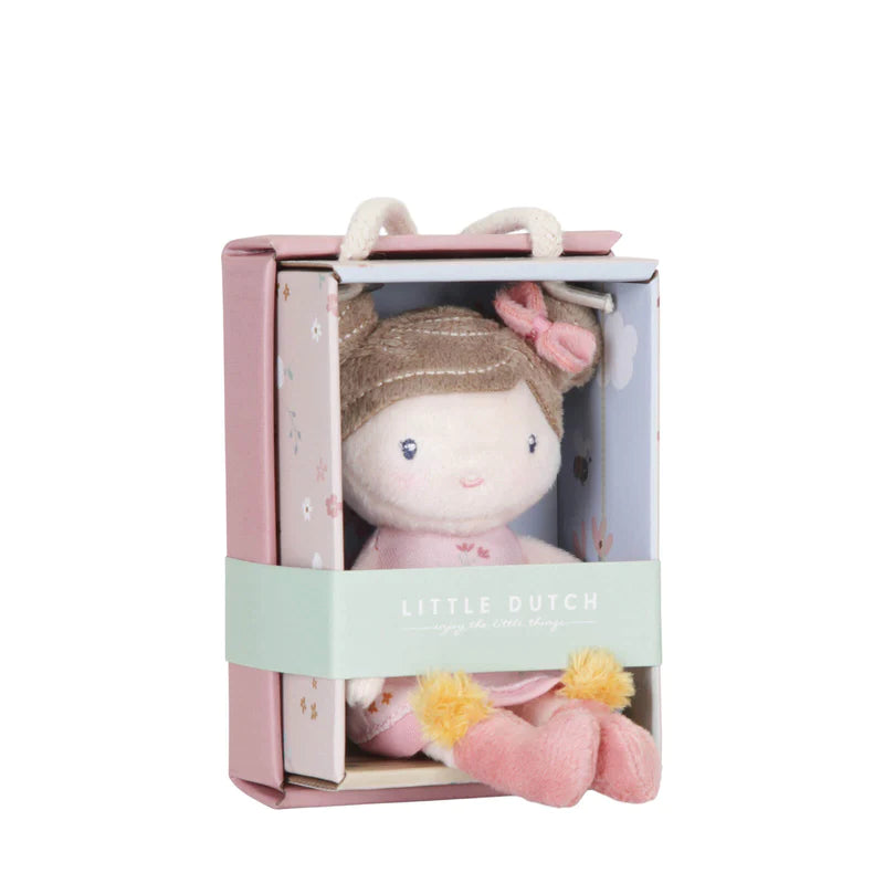Little Dutch knuffelpop Rosa klein 10 cm - LD4556