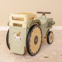 Afbeelding in Gallery-weergave laden, Little Dutch houten activiteiten looptractor Little Farm - LD7155
