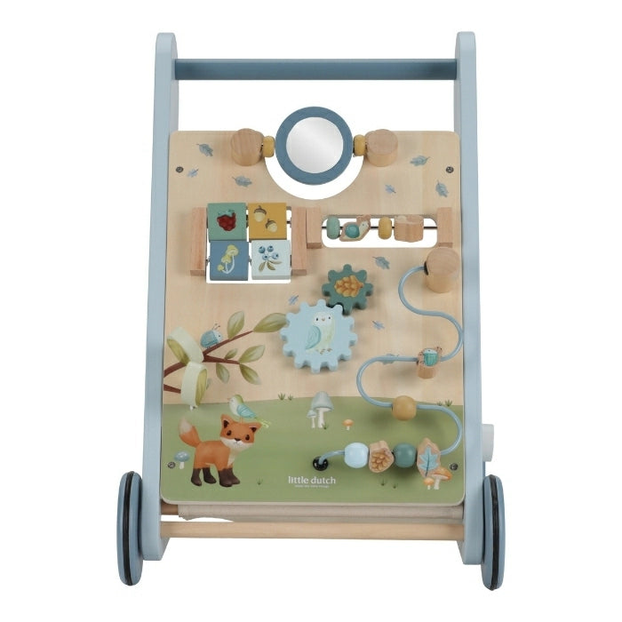 Little Dutch houten activiteiten loopwagen Forest - LD7232