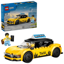 Afbeelding in Gallery-weergave laden, Finn Leendertse ❤️ LEGO City - Gele taxi - 60487
