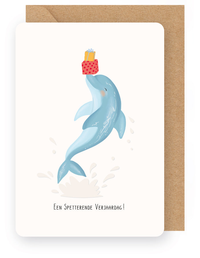 Enfant Terrible wenskaart EEN SPETTERENDE VERJAARDAG! - LS6501