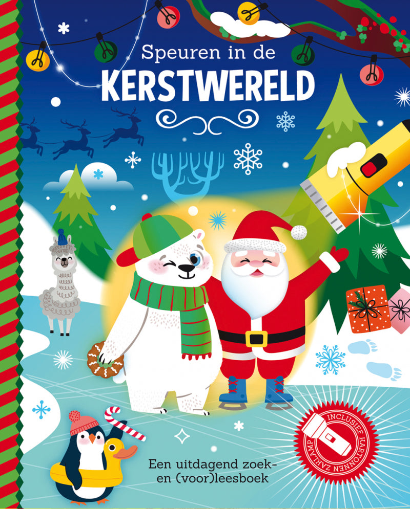 Lantaarn Publishers boek - Zaklampboek - Speuren in de kerstwereld
