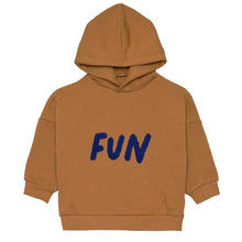 Afbeelding in Gallery-weergave laden, Lässig Kids Hoodie GOTS Little Gang Smile Caramel, maat 2-4 jaar
