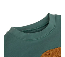 Afbeelding in Gallery-weergave laden, Lässig Kids sweater GOTS Little Gang Smile Ocean green, maat 4-6 jaar
