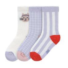 Afbeelding in Gallery-weergave laden, Lässig Tennis sokken GOTS 3-pack Kat - maat 27/30

