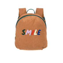 Afbeelding in Gallery-weergave laden, Lässig Tiny Backpack Cord Little Gang Smile caramel
