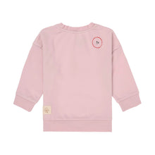 Afbeelding in Gallery-weergave laden, Lässig kinder sweater GOTS kat Cloud pink - maat 62/68
