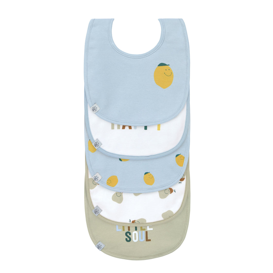 Lässig set slabben 5 pcs Happy Fruits - Lemon Citroen / Pear peer