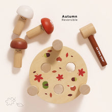 Afbeelding in Gallery-weergave laden, Le Toy Van Woodland mushrooms hamerbankje
