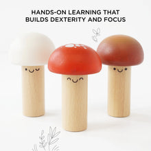 Afbeelding in Gallery-weergave laden, Le Toy Van Woodland mushrooms hamerbankje
