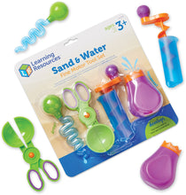 Afbeelding in Gallery-weergave laden, Learning Resources - Sand &amp; Water Fine Motor Tool Set
