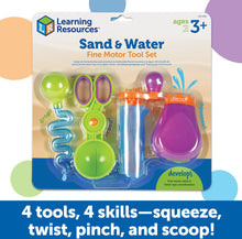 Afbeelding in Gallery-weergave laden, Learning Resources - Sand &amp; Water Fine Motor Tool Set
