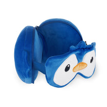 Afbeelding in Gallery-weergave laden, Legami - My Travel Buddy - Travel Pillow With Sleep Mask - Penguin
