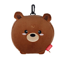 Afbeelding in Gallery-weergave laden, Legami - My Travel Buddy - Travel Pillow With Sleep Mask - Teddy Bear
