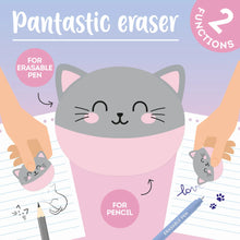 Afbeelding in Gallery-weergave laden, Legami 2-in-1 Eraser - Meow - Kitty
