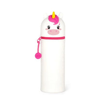 Afbeelding in Gallery-weergave laden, Legami 2-in-1 Silicone Pencil Case Kawaii - Unicorn
