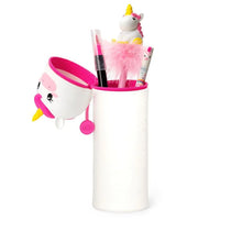 Afbeelding in Gallery-weergave laden, Legami 2-in-1 Silicone Pencil Case Kawaii - Unicorn
