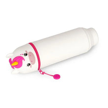 Afbeelding in Gallery-weergave laden, Legami 2-in-1 Silicone Pencil Case Kawaii - Unicorn
