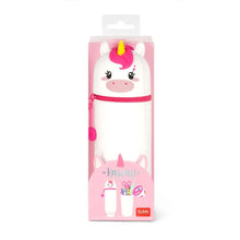 Afbeelding in Gallery-weergave laden, Legami 2-in-1 Silicone Pencil Case Kawaii - Unicorn
