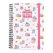 Afbeelding in Gallery-weergave laden, Legami A4 Lined Notebook with Illustrated Hard Cover - Kitty - Spiral-Bound
