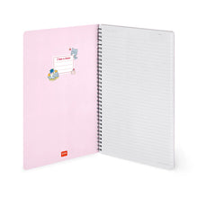 Afbeelding in Gallery-weergave laden, Legami A4 Lined Notebook with Illustrated Hard Cover - Kitty - Spiral-Bound
