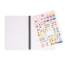 Afbeelding in Gallery-weergave laden, Legami A4 Lined Notebook with Illustrated Hard Cover - Kitty - Spiral-Bound
