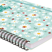 Afbeelding in Gallery-weergave laden, Legami A4 Lined Notebook with Illustrated Hard Cover - Ladybug - Spiral-Bound
