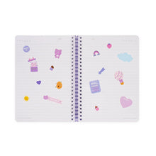 Afbeelding in Gallery-weergave laden, Legami A5 gelinieerd notitieboek met harde kaft - Teddybeer - Hug More Worry Less
