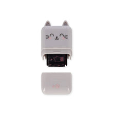 Afbeelding in Gallery-weergave laden, Legami Decoratieve Stempelroller - Roze Inkt - Kitty
