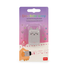 Afbeelding in Gallery-weergave laden, Legami Decoratieve Stempelroller - Roze Inkt - Kitty
