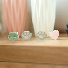 Afbeelding in Gallery-weergave laden, Legami Mini Haarclips (set of 4) "Clip me Up!" - Kitty
