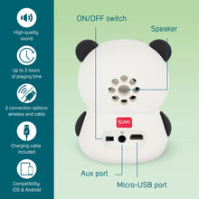 Afbeelding in Gallery-weergave laden, Legami Panda Wireless Smartphone Stand with Speaker - The Sound of Cuteness
