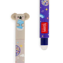 Afbeelding in Gallery-weergave laden, Legami Sleeping la Vida Loca Koala Erasable Pen - blauwe inkt
