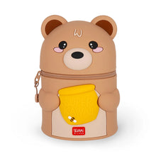Afbeelding in Gallery-weergave laden, Legami Super Kawaii pennenhouder - Teddy Bear Honey
