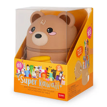 Afbeelding in Gallery-weergave laden, Legami Super Kawaii pennenhouder - Teddy Bear Honey
