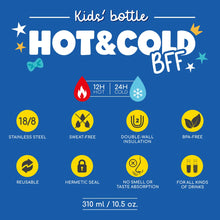 Afbeelding in Gallery-weergave laden, Legami Thermosfles voor kinderen - Pinguïn BFF RV drinkfles 310 ml - Hot &amp; Cold
