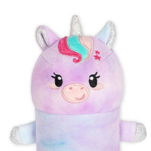 Afbeelding in Gallery-weergave laden, Legami Unicorn "Believe in Magic" Soft Plush Pencil Case - zachte pennenzak eenhoorn Super Soft!
