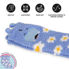Afbeelding in Gallery-weergave laden, Legami anti-slip Hippo Socks for Kids - It's a Match! / maat 26-34
