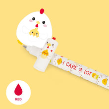Afbeelding in Gallery-weergave laden, Legami erasable pen Uitwisbare gelpen - Kip * I Care a Lot
