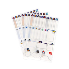 Afbeelding in Gallery-weergave laden, Legami naamstickers - Stickers My Name Is - set 66 stuks - Space
