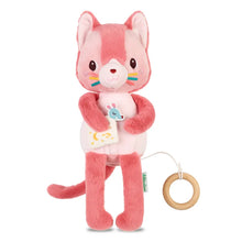 Afbeelding in Gallery-weergave laden, Lilliputiens Glow-in-the-dark muziekknuffel Jeanne de kat - 83619
