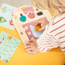 Afbeelding in Gallery-weergave laden, Lilliputiens Jeanne de Kat Houten Magische Leisteen - 83650
