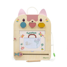 Afbeelding in Gallery-weergave laden, Lilliputiens Jeanne de Kat Houten Magische Leisteen - 83650
