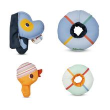 Afbeelding in Gallery-weergave laden, Lilliputiens Jules de hond en Gaspard de eend gaan zwemmen - 83651
