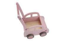 Afbeelding in Gallery-weergave laden, Little Dutch houtel loopwagen auto roze - LD7128
